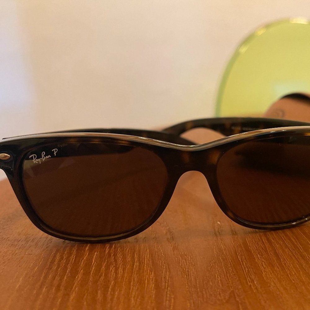 Tortoise Shell New Wayfarer's Sunglasses, Polarized
